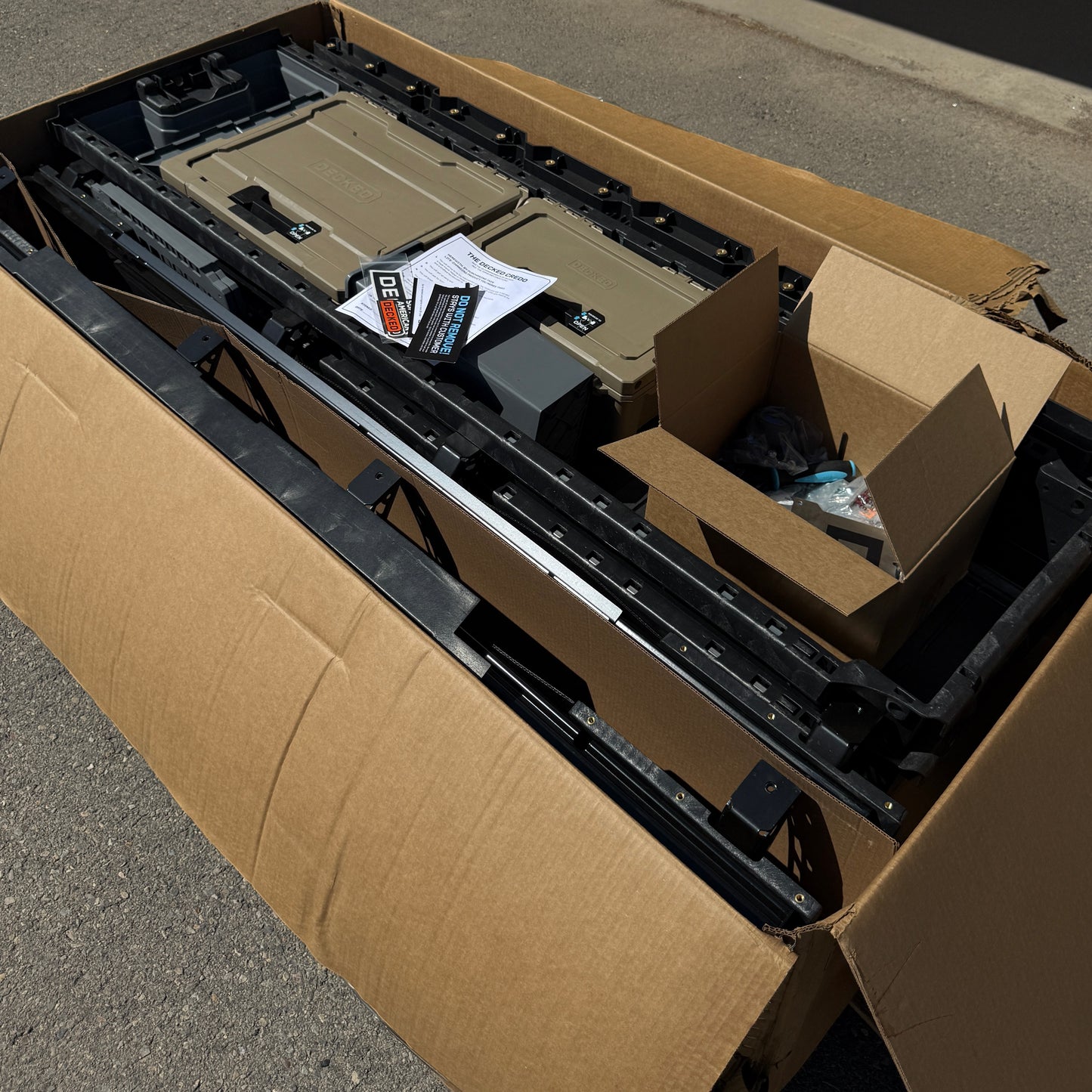 DECKED XG7 Drawer System Chevy GMC Silverado Sierra 1500 6’6” 2019-26 (Open Box)
