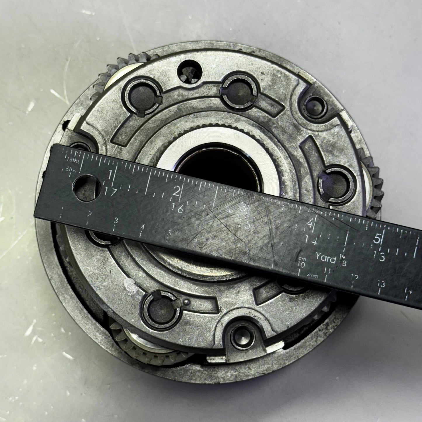 GLOBAL TRANSMISSION Transmission Planet 4"H x 5"D Gray H00822