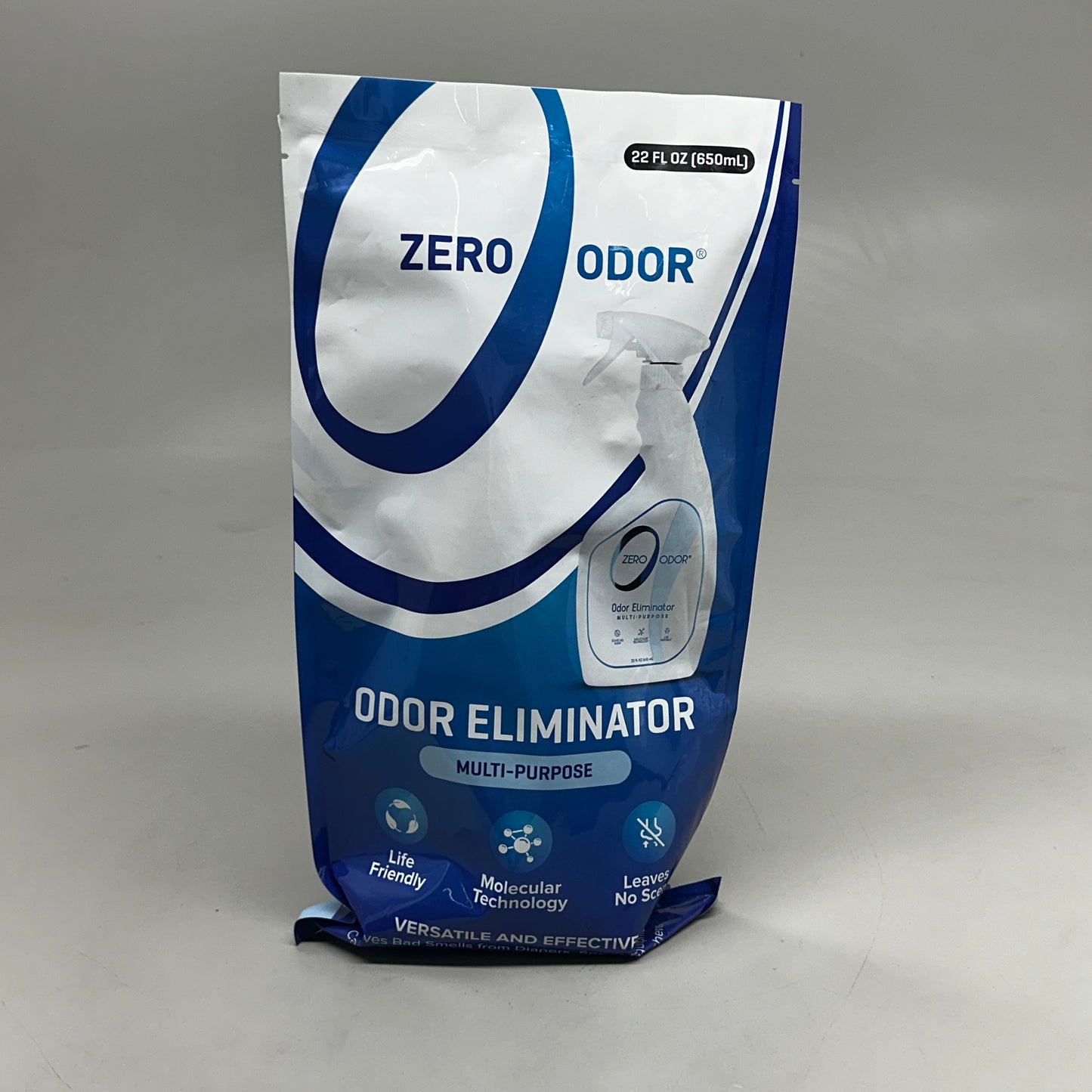 ZERO ODOR (3 PACK) Multipurpose Odor Eliminator Spray 22 Oz