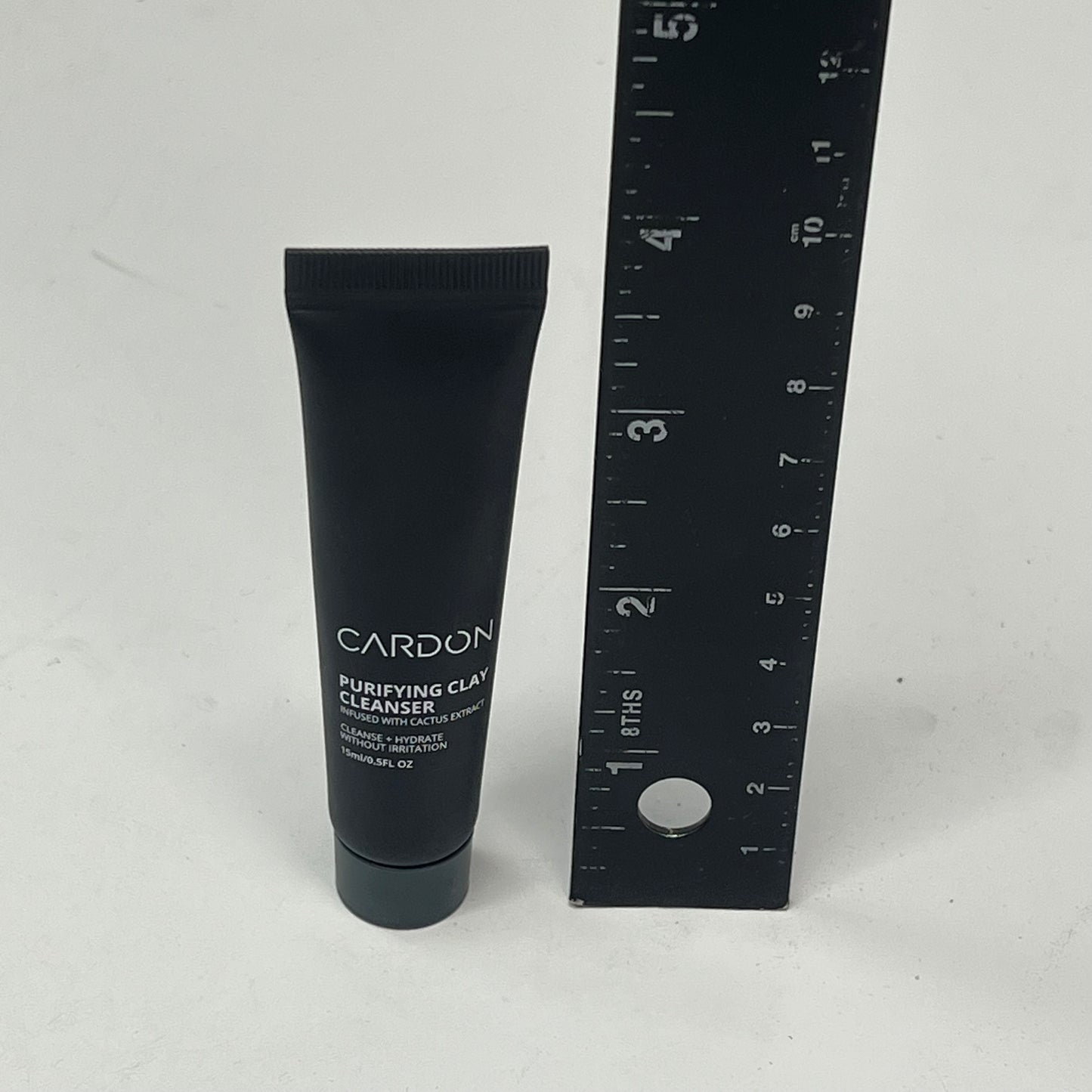 CARDON (7 PACK) Purifying Clay Facial Cleanser for Men Travel Size 0.5fl oz