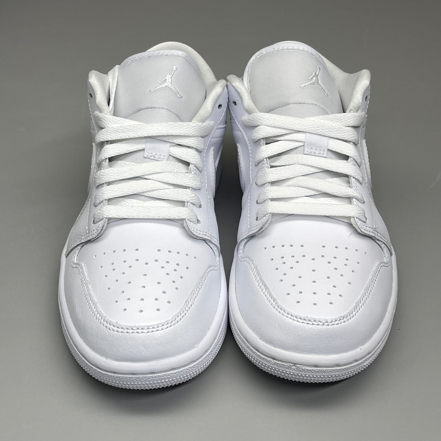 NIKE AIR JORDAN 1 Low Triple White Women's Sz 8 DV0990-111 (New in Box)