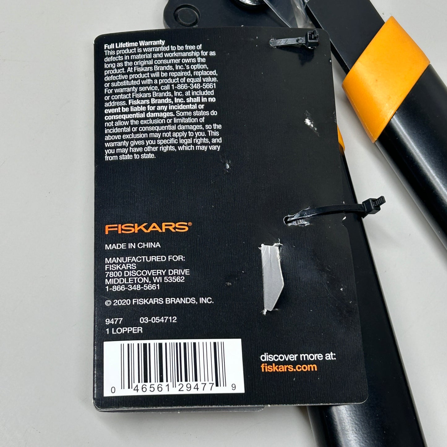 FISKARS PowerGear2 Steel Blade Garden Lopper 32" (New)