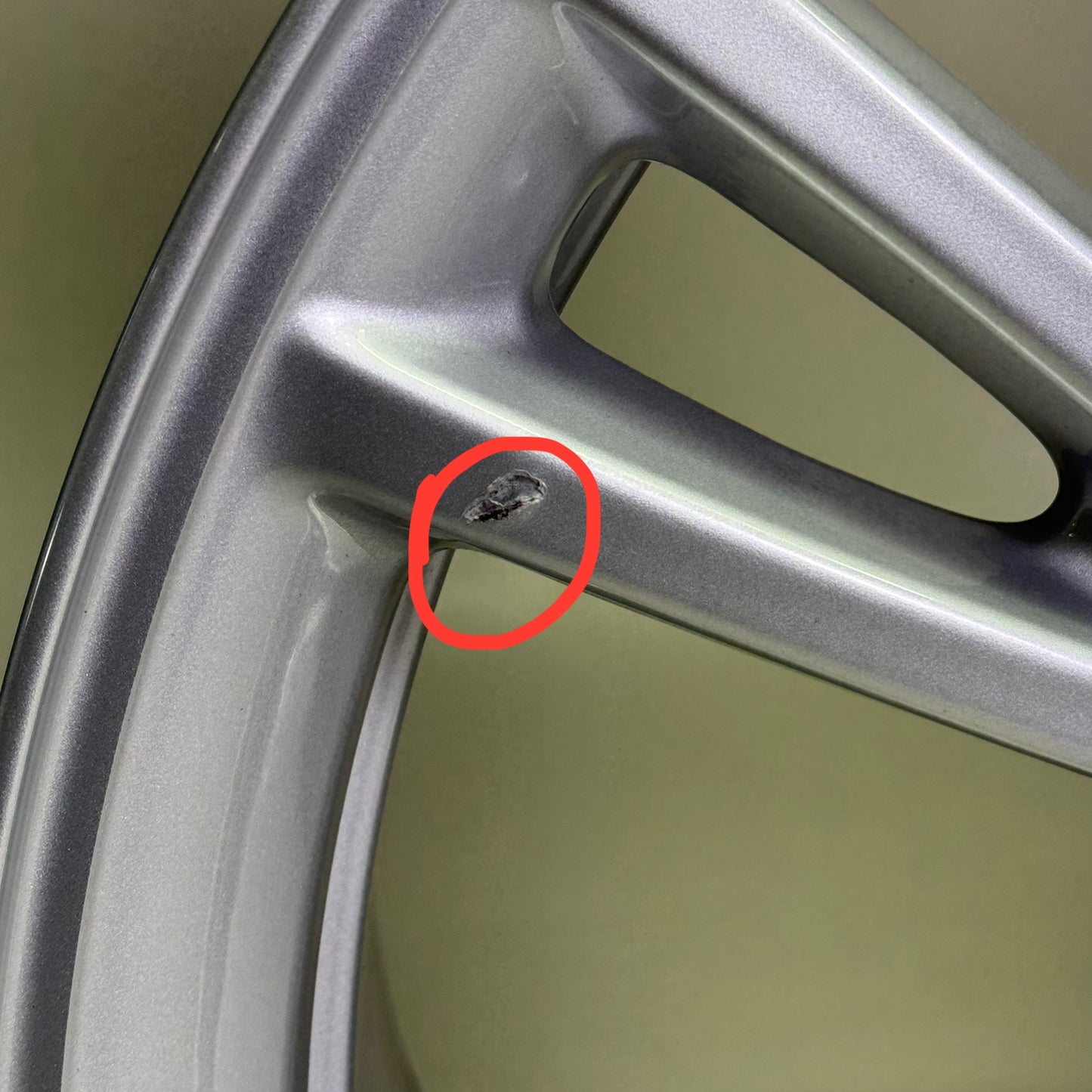 PRIME WHEEL CORPORATION 2020 Tesla Model Y Wheel Rim Sz 20" D, Gray 96958