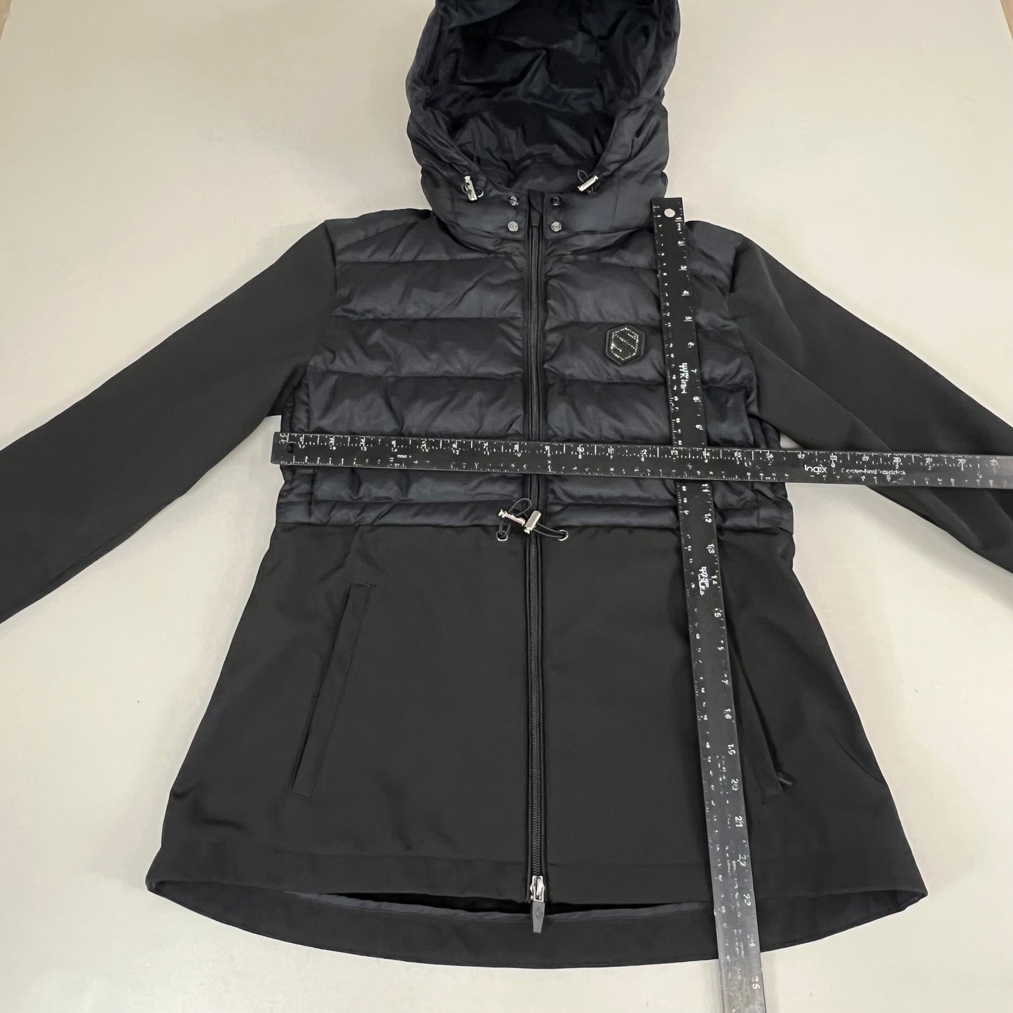 SAMSHIELD Tania Equestrian Winter Coat Women's Sz S Black