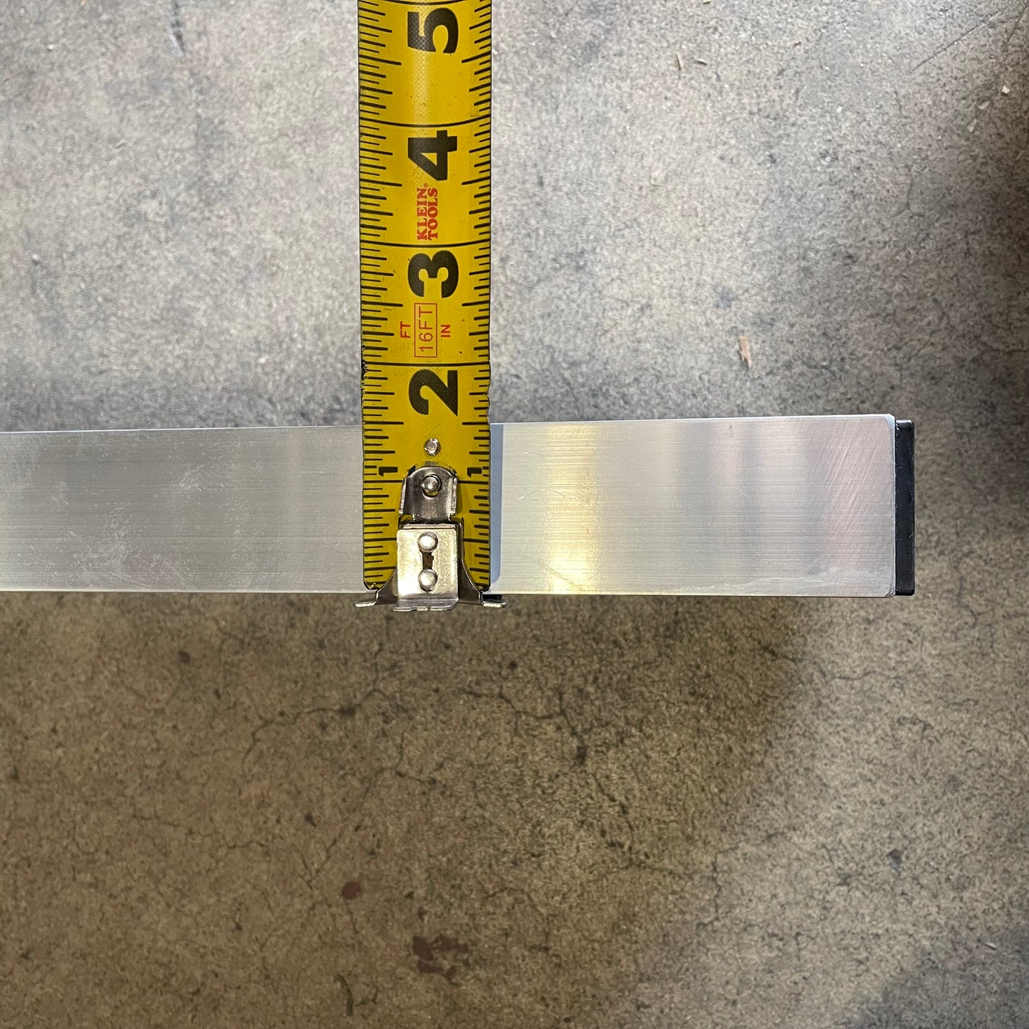 KRAFT TOOL CO. Striker Screed 168”x3-1/2”x1-1/2” ALUMINUM CC612AL