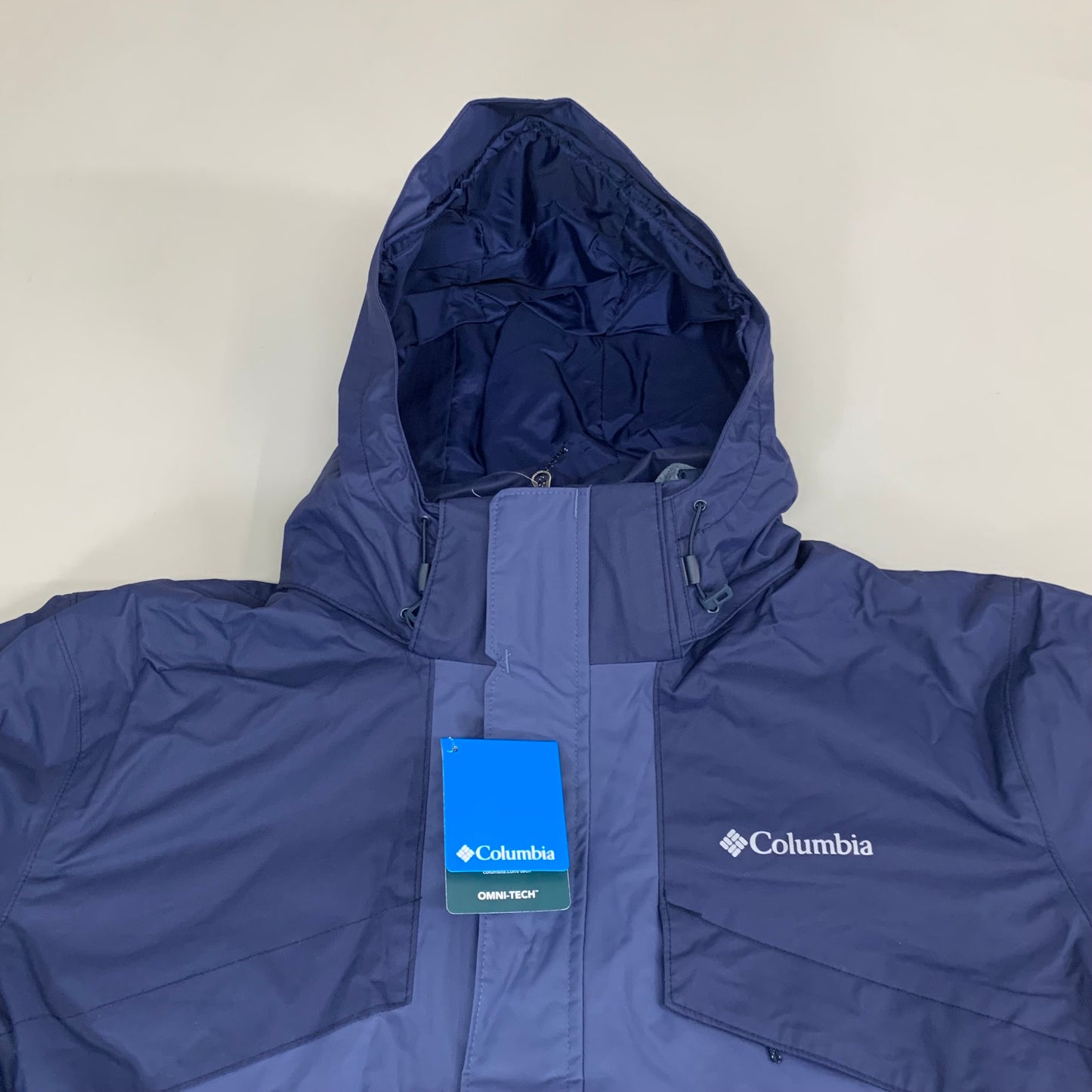 COLUMBIA Bugaboo II Fleece Interchange Jacket Men's Sz XXL Navy Blue 1800661477