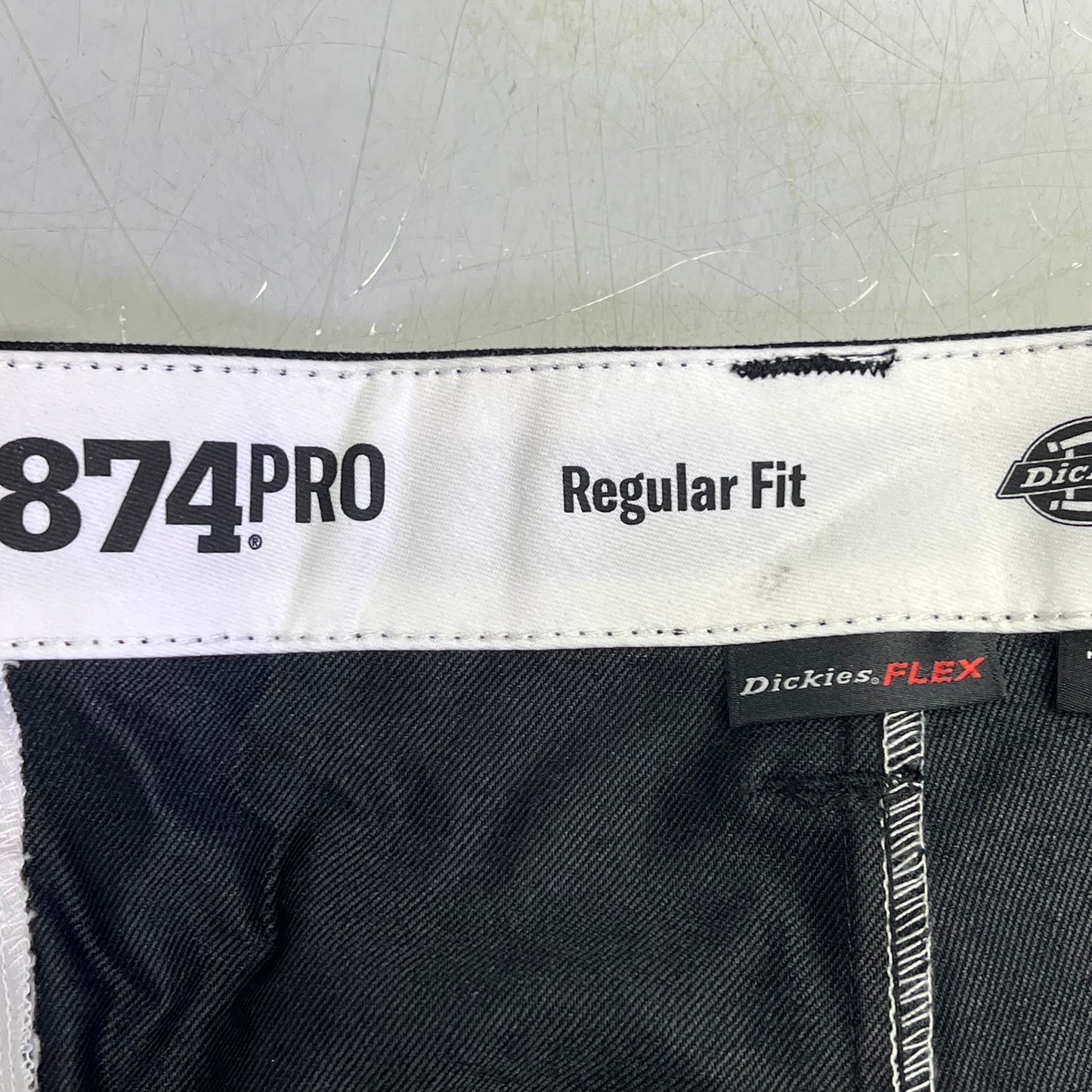 DICKIES 874 Pro Series Work Pants Classic Workwear Men's Sz 44x32 Black A85ZEBLK