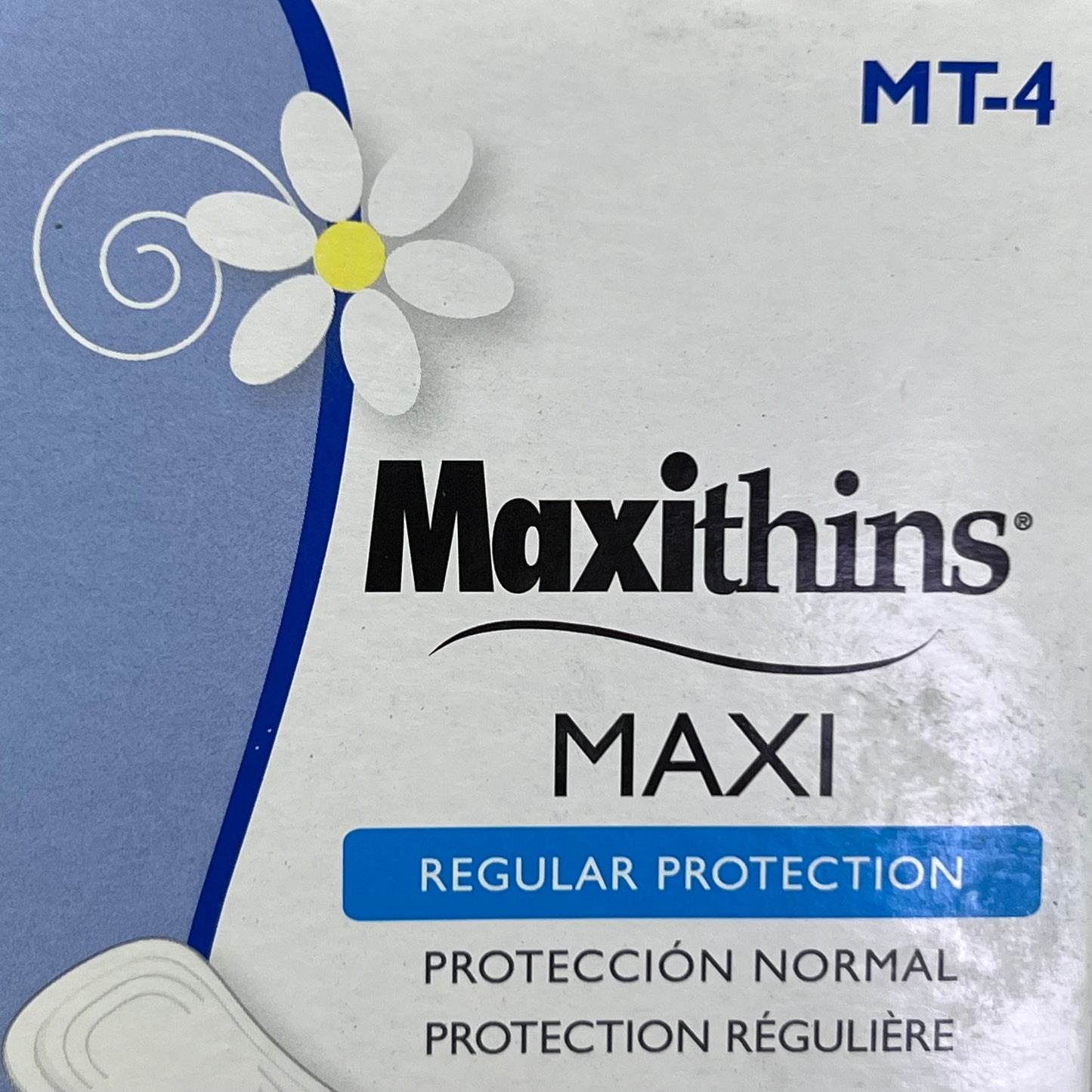 HOSPECO (250 PACK) MT4 Maxithins #4 Vended Sanitary Napkins (New Other, Distressed Box)