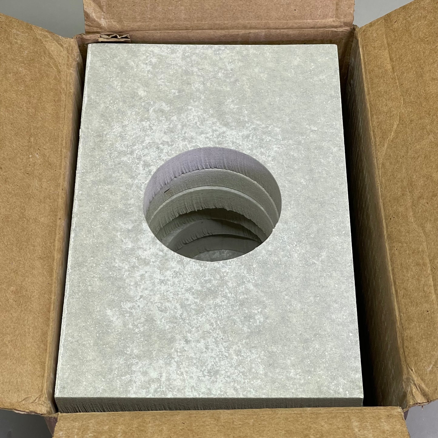 PORTLANDPRODUCTS (10 PACK) Primed Smooth Large Light Block O/D 7.25" x 11.25" x I/D 3-5/8" Grey PS191LBL