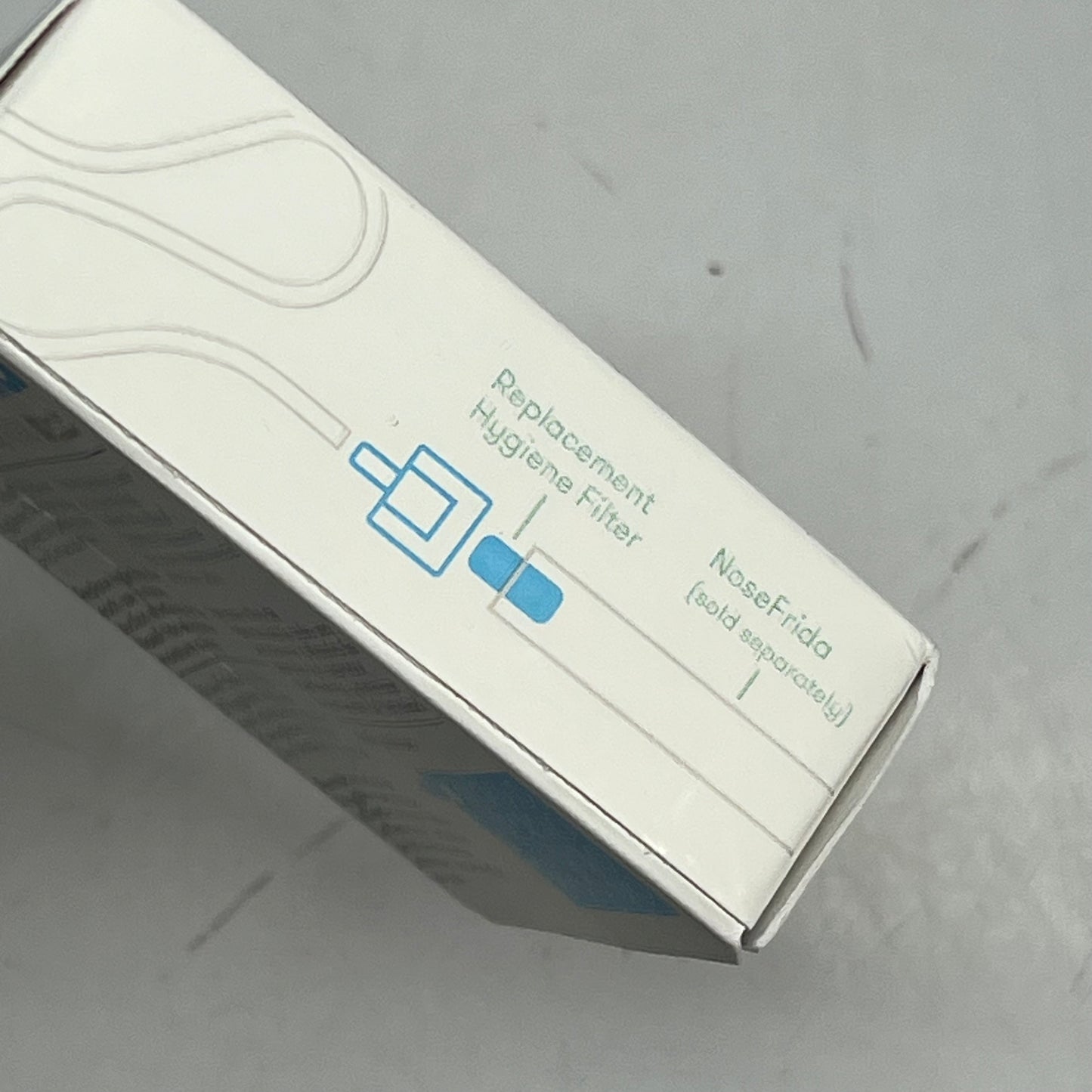 FRIDABABY (5 PACK, 20 FILTERS EACH) Nose Frida Hygiene Replacement Filters Blue