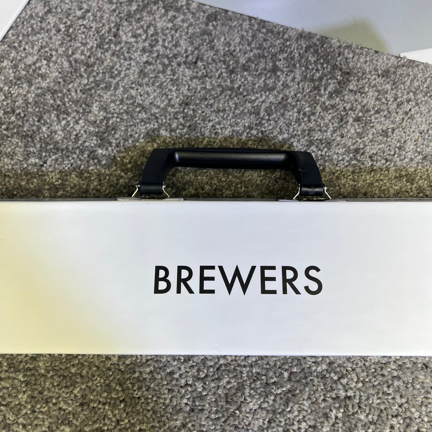 ZA@ BREWERS  (LOT OF 7) Carpet Samples W/ Carpet Sheet & Assorted Color Pallet 24"x18"