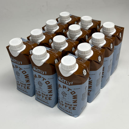 STUMPTOWN (12 PACK) Cold Brew W/ Oatly Oatmilk Original Flavor 11oz BB 01/27