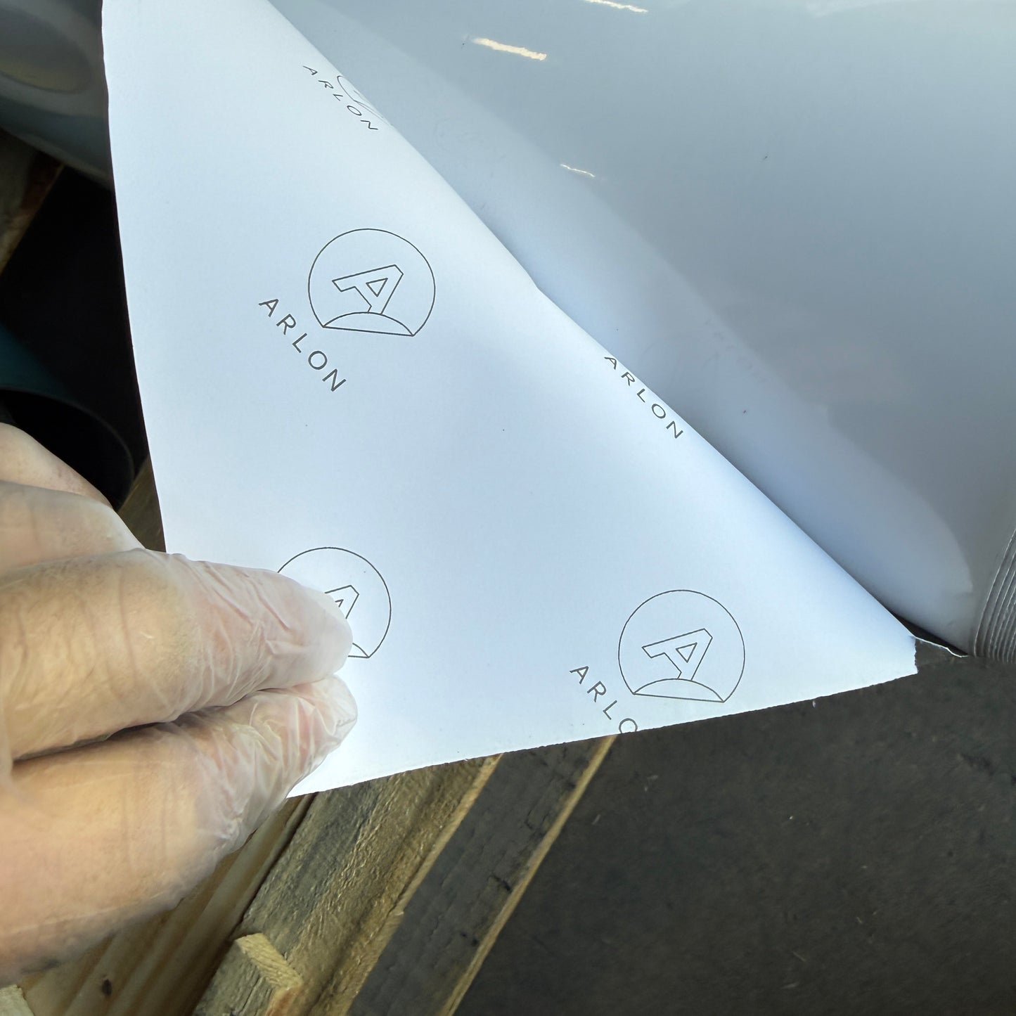 ZA@ Pallet of MIXED Rolls of Thick Blue Vinyl, Clear Vinyl, Pocket Door Frame, Lighting, & MORE! (AS-IS)