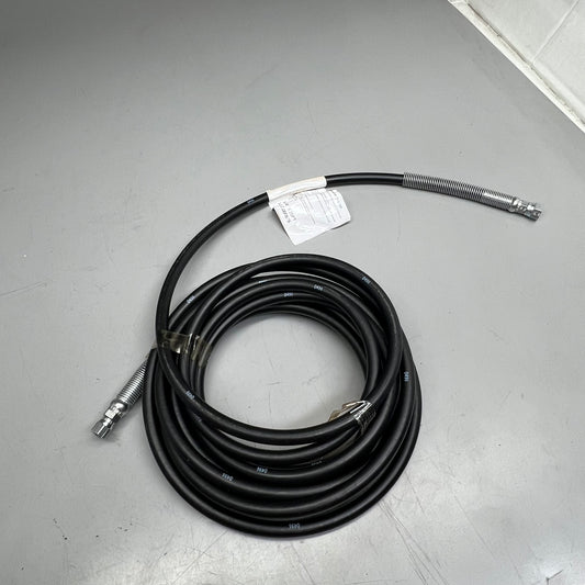 SPRAYING SYSTEMS CO. 1/4" X 25ft Spray Hose Black LJC6104