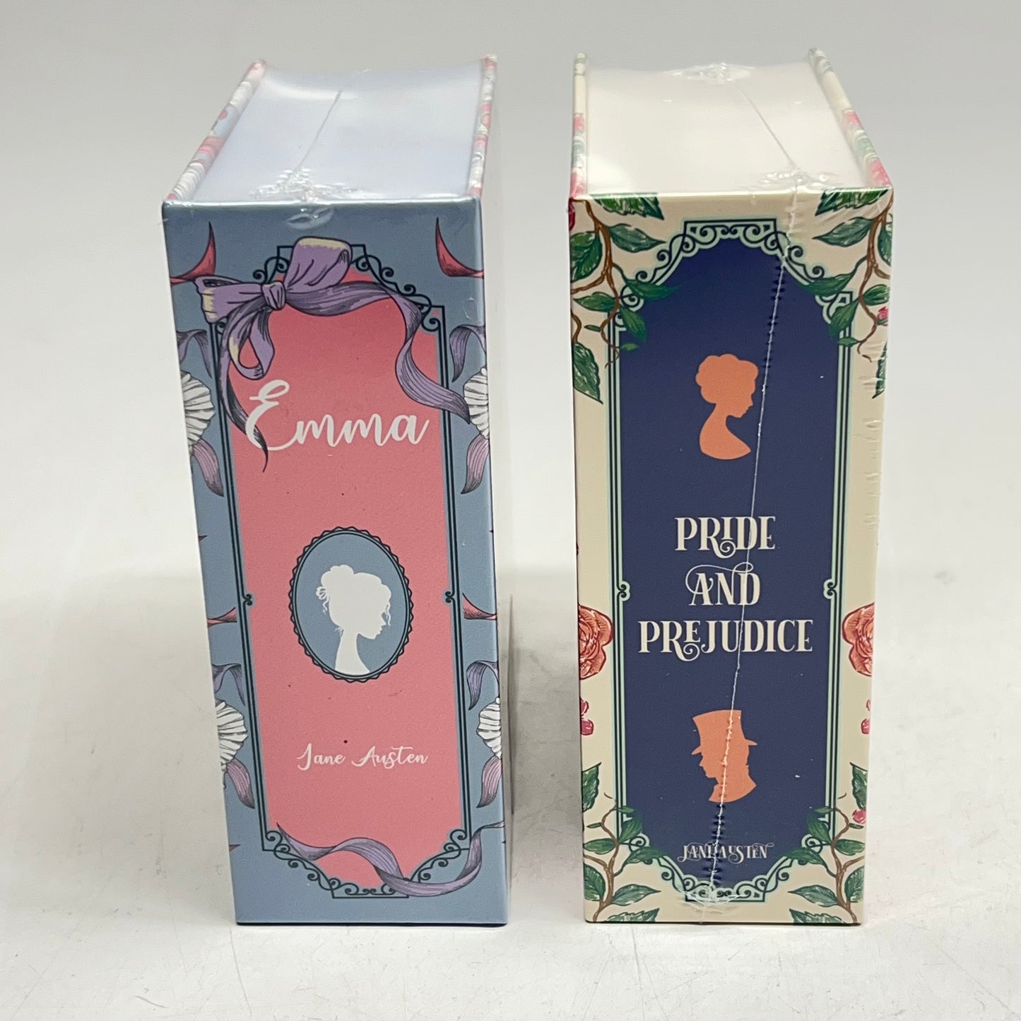 STEEL MILL GIFTS (2 PACK) Mini Book Puzzle Emma & Pride & Prejudice 8" x 10"