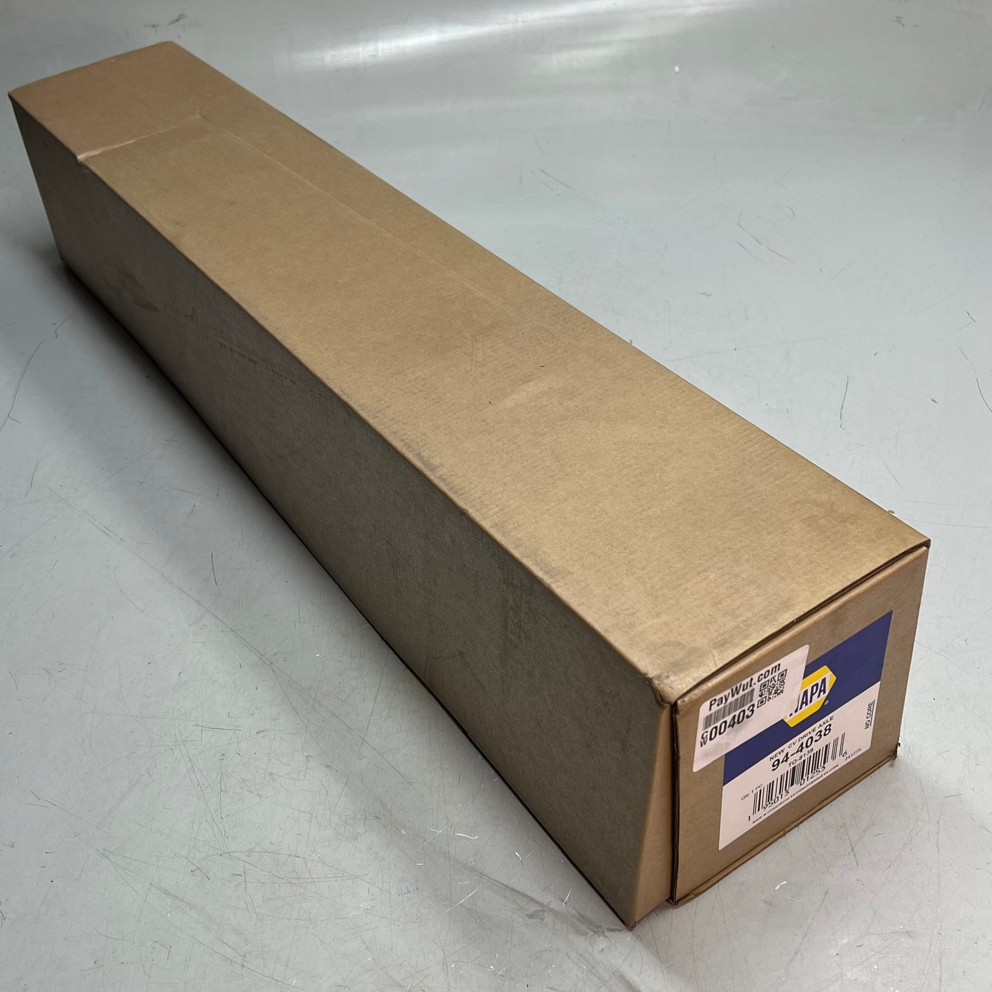 NAPA CV Drive Axle For Toyota & Lexus Vehicle Models 94-4038 / TO-8139