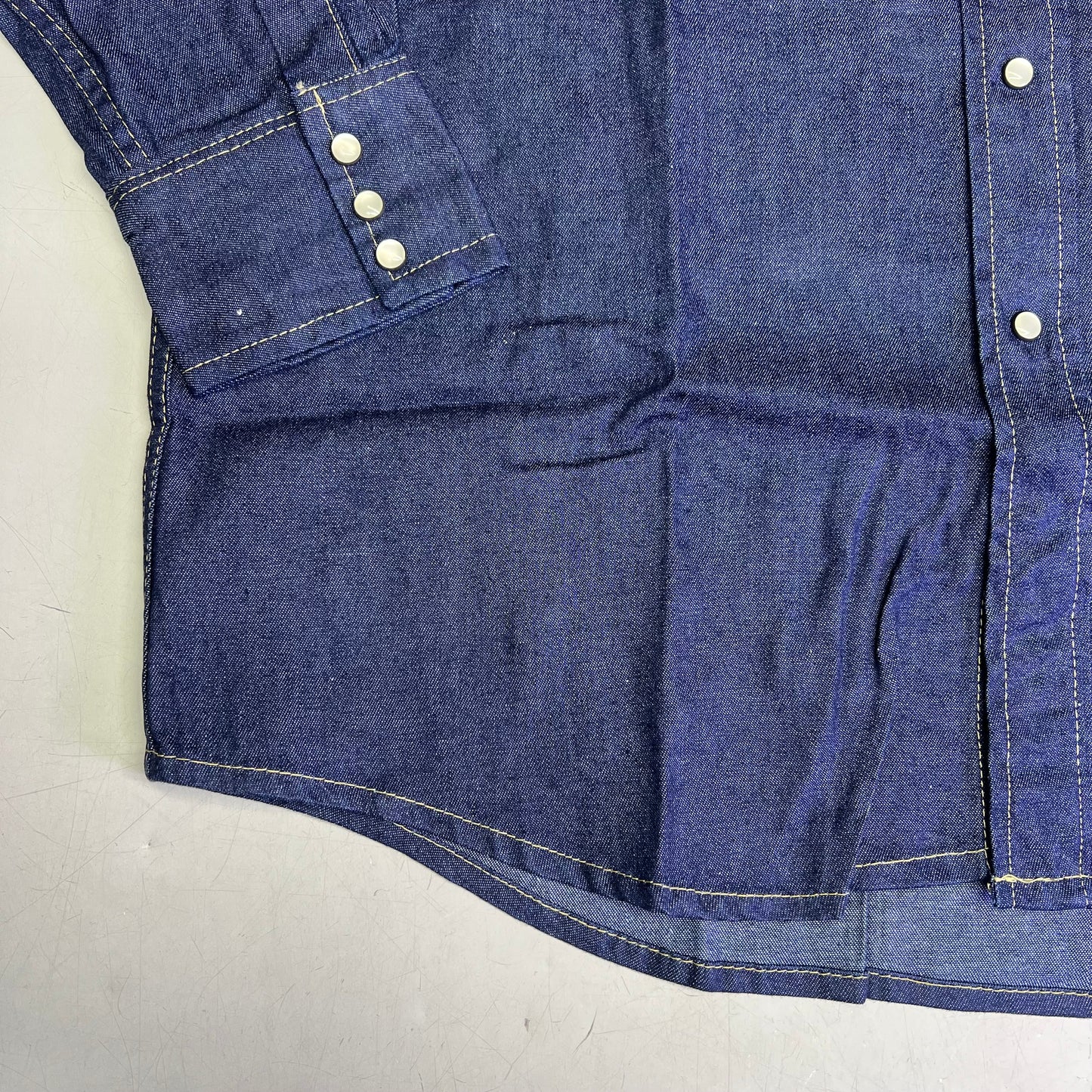 RASCO Flame Resistant Denim Lightweight Work Short Men's Sz 3XL Navy Blue FR1021DN