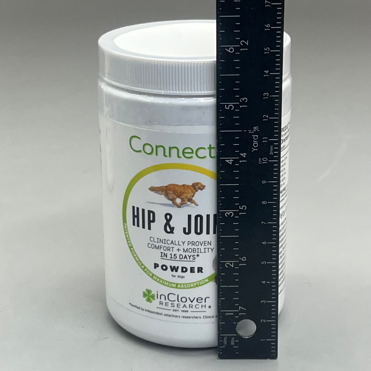 CONNECTIN Hip & Joint Powder (2 PACK) Comfort & Mobility Dog Supplement 12 oz ea 12/26