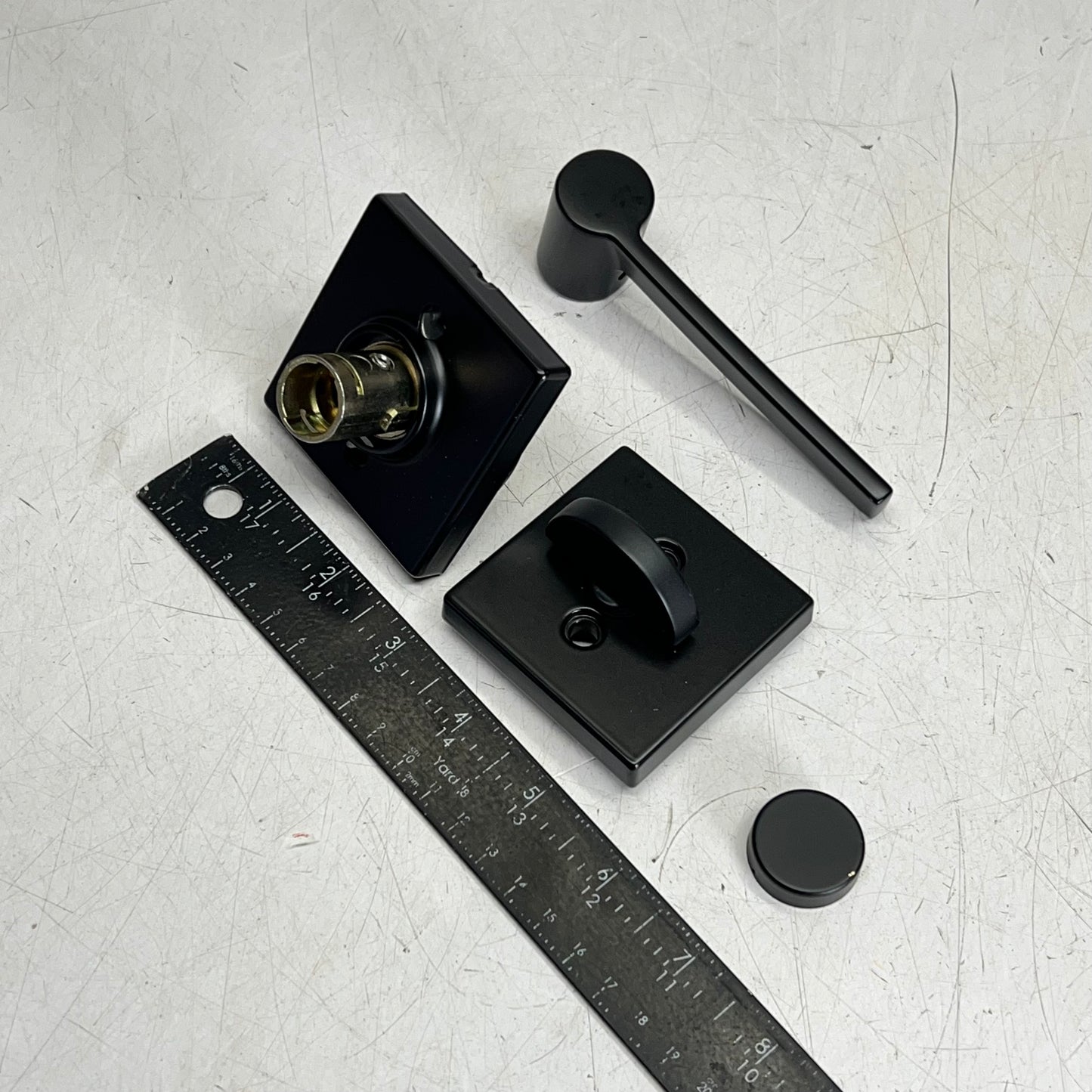 KWIKSET 966 Single Cylinder Interior Trim Pack Ladera Rh Matte Black 99660-260