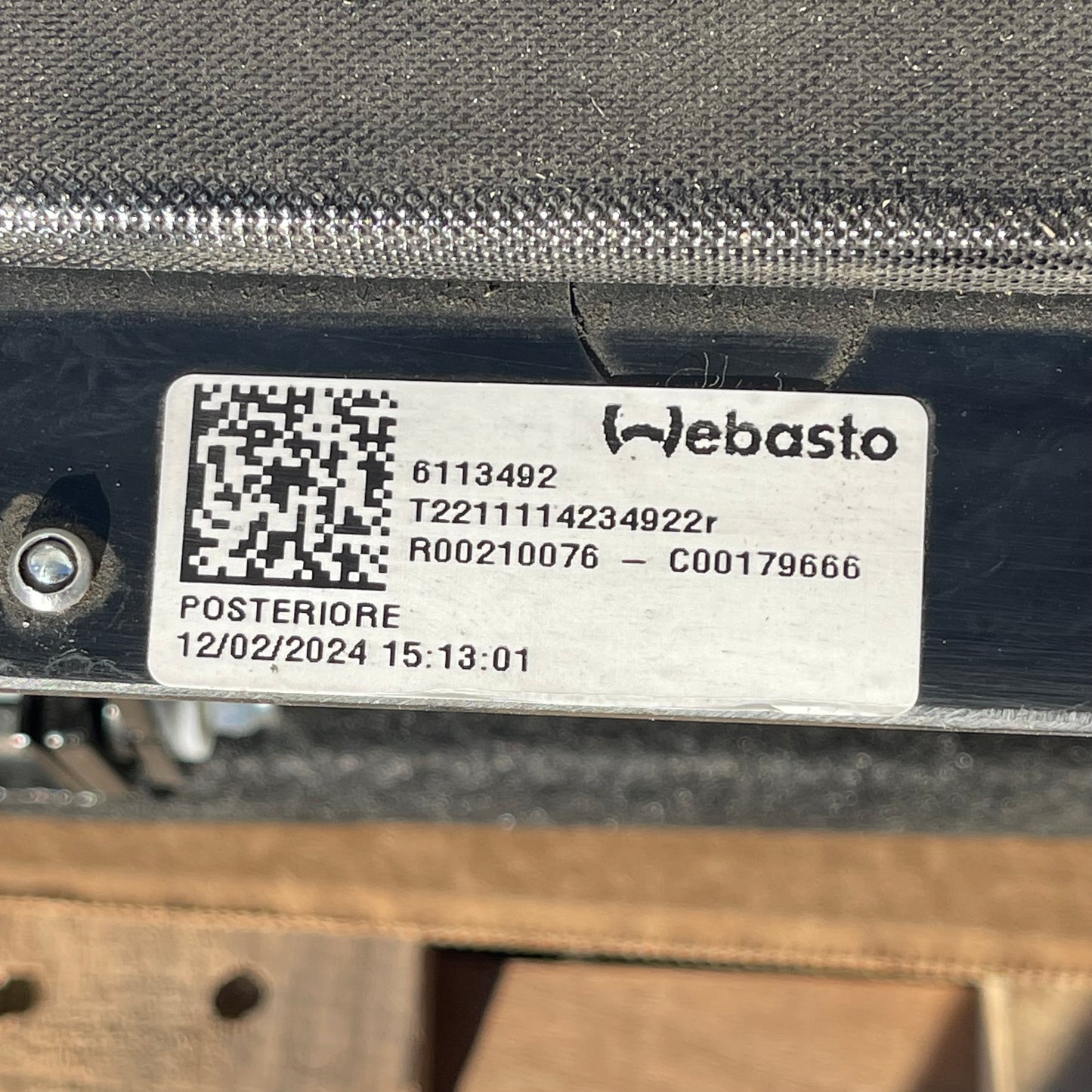 WEBASTO Sunroof for Jeep Renegade 66”x45” Black