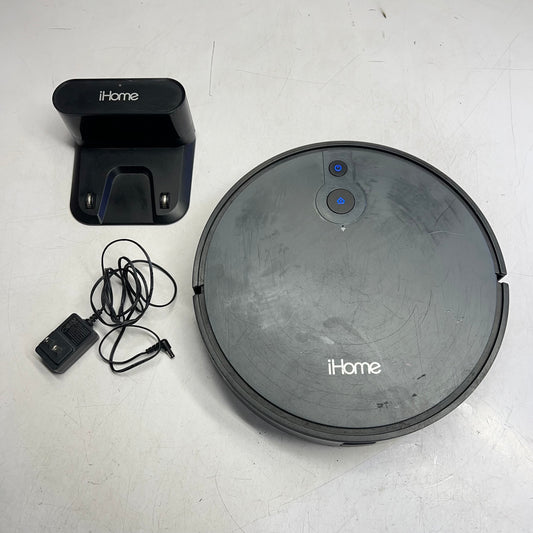 ZA@ IHOME Auto Vac Juno Robot Vacuum Mapping Technology Strong Suction IHRV9 (As-Is-Return-Very Used)