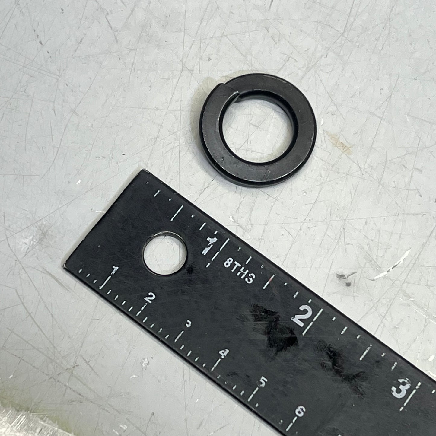 COPPER STATE BOLT & NUT CO (112 PACK) Medium Split Lock Washer Plain 5/8" Black