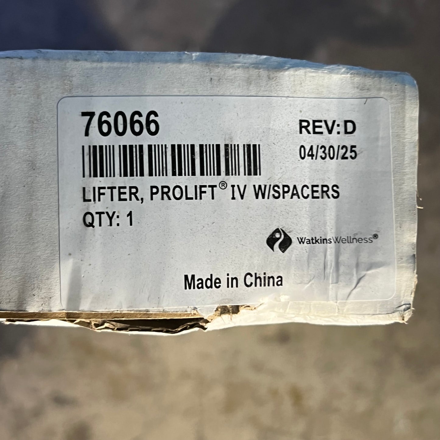 ZA@ PROLIFT IV Caldera Cover Lifter Black 76066 (New Other, Distressed Box) A