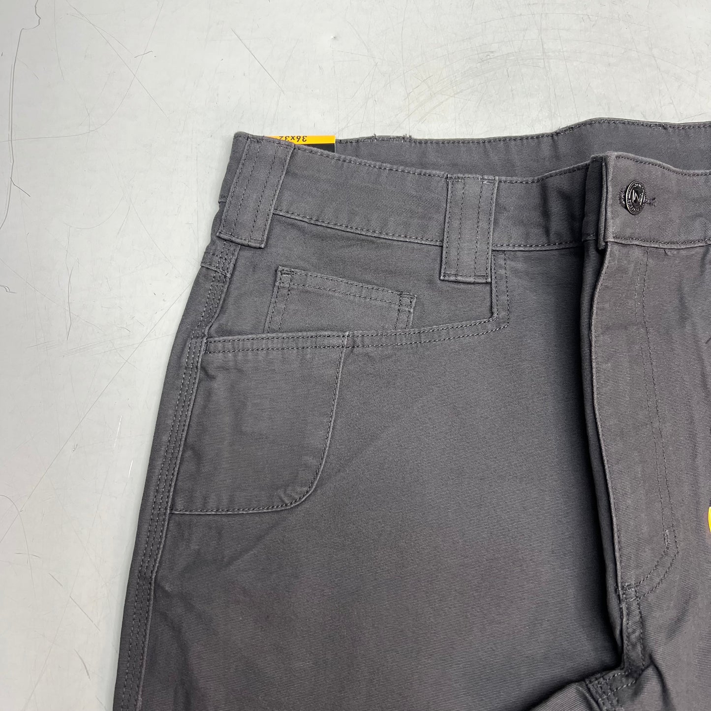 NOBLE OUTFITTERS Flex Stretch Canvas Work Pant Men's Sz 42x34 Asphalt 18425