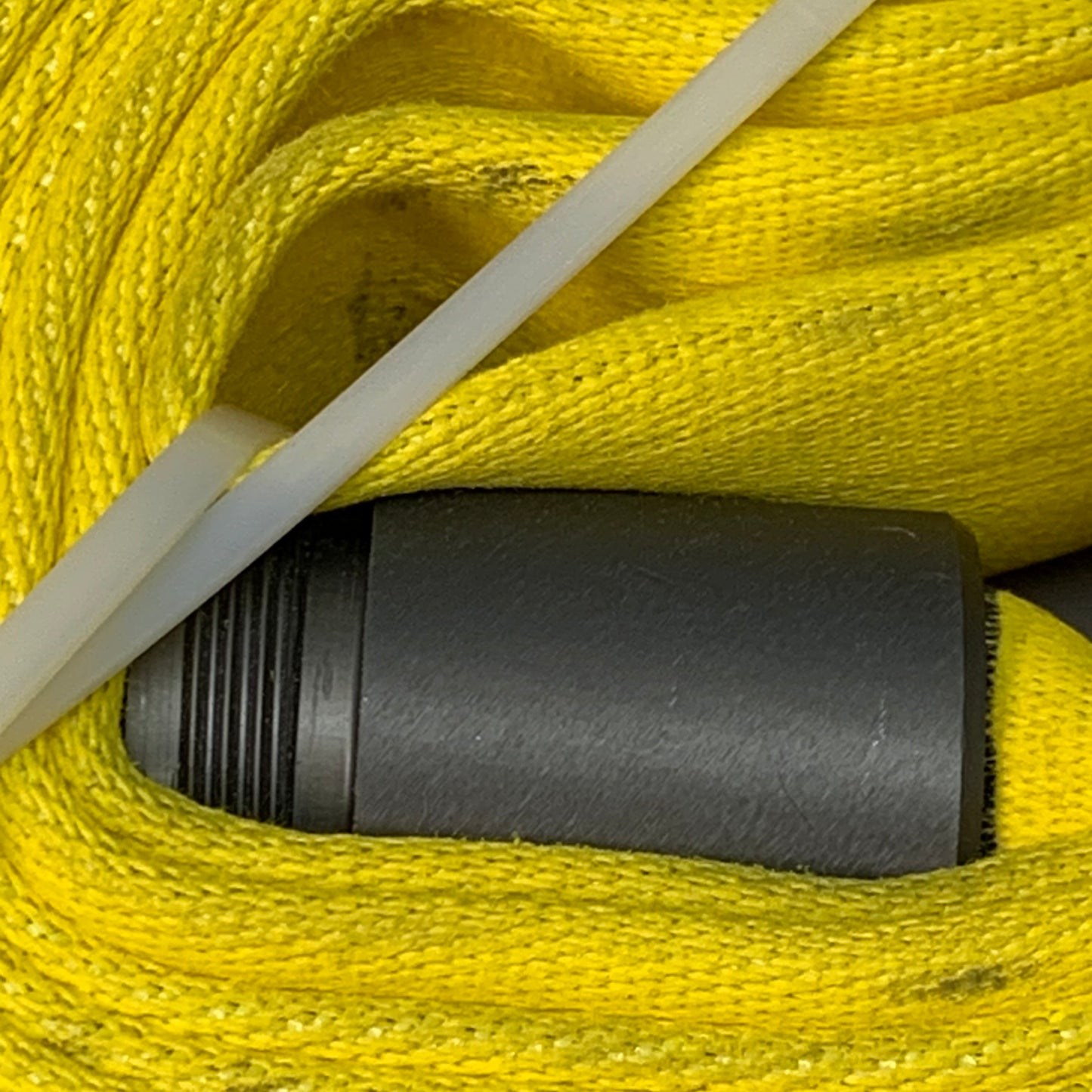 FIRE HOSE DIRECT NAFH Double Jacket Industrial Polyester Hose 1" x 50' Yellow 300PSI (New)