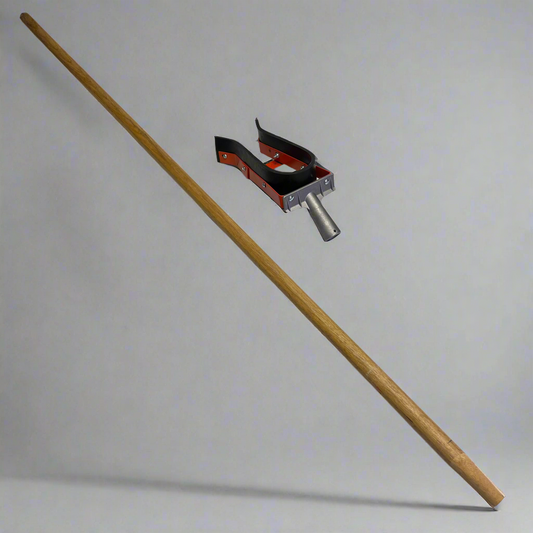 UNIQUE PAVING  Heavy Duty Asphalt Squeegee Head & Wood Handle 10" 10147