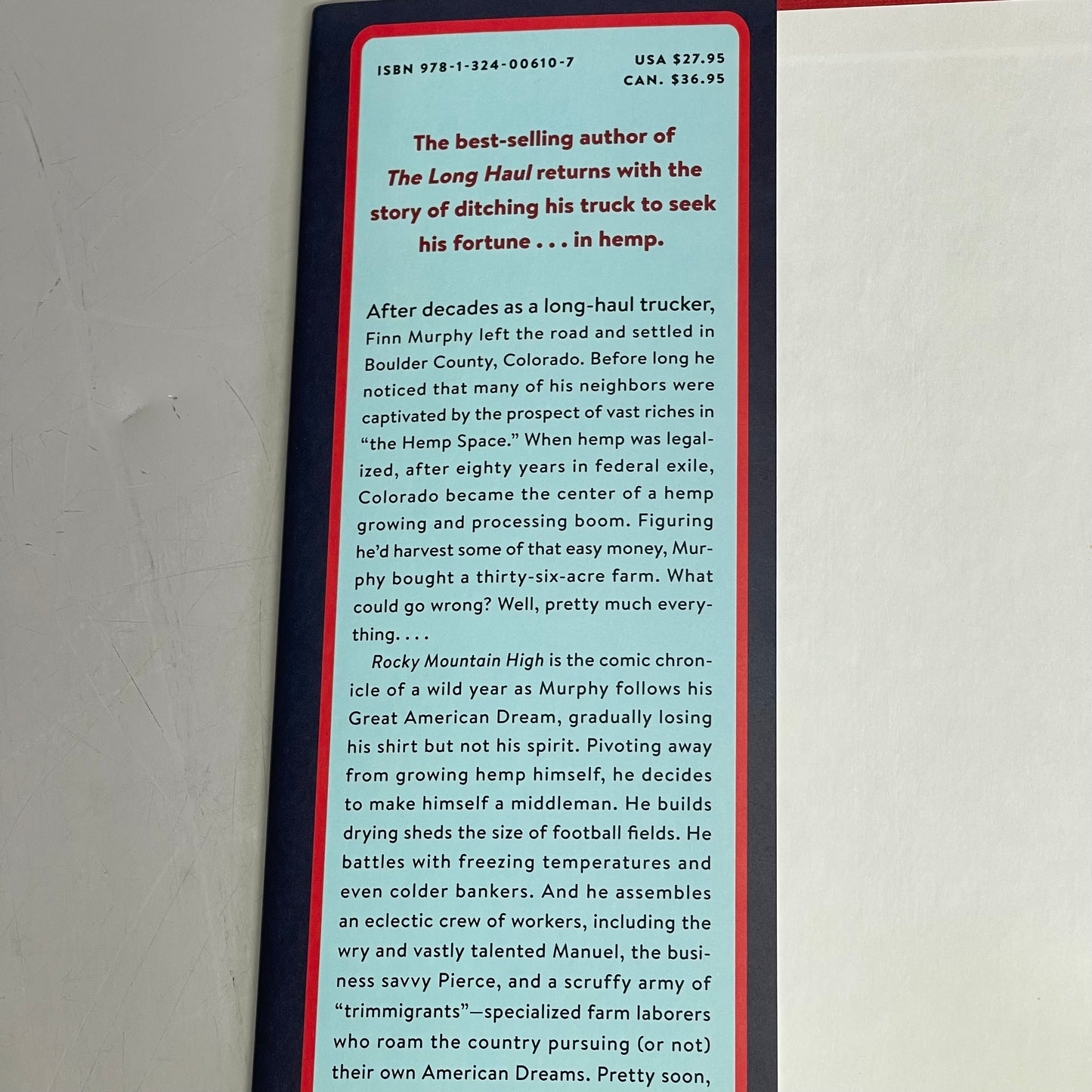 ROCKY MOUNTAIN HIGH A Tale Of Boom And Bust In The New Wild West, By Finn Murphy 52795