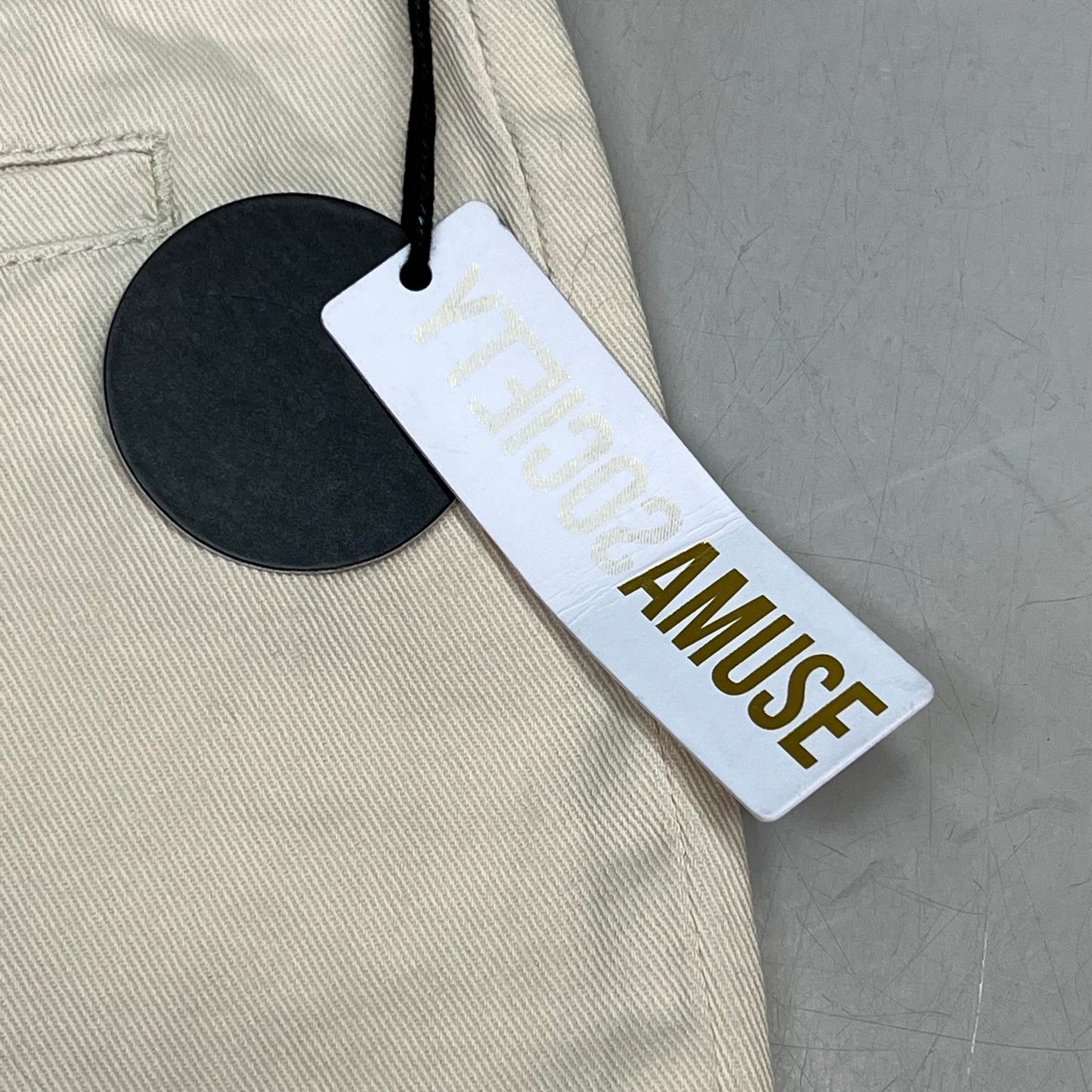 AMUSE SOCIETY Flying High Jeans Flared Leg Women's Sz 26 Banana A301FLY