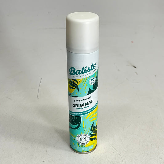 BATISTE (6 PACK) Dry Shampoo Lightweight Original Classic Clean 3.81 Fl Oz