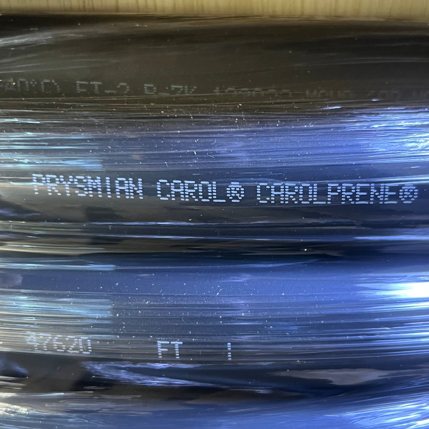 PRYSMIAN CAROL Wire Type Sow Black Jacket 600V 90C UL CSA Rohs WXP-4A0404ULCSA-50