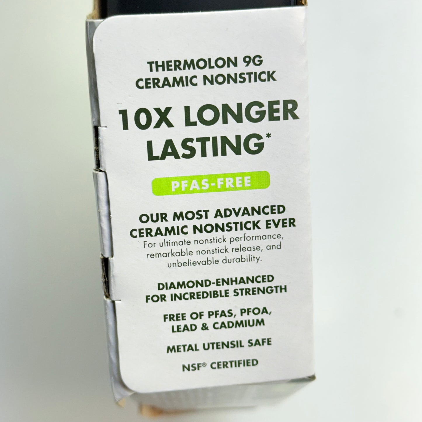 THE ORIGINAL GREEN PAN Valencia Pro 8" Frypan Ceramic Nonstick Gray PFAS Free