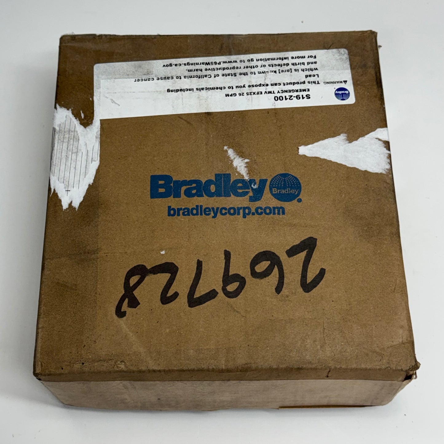 BRADLEY Eyewash Safety Shower Thermostatic Mixing Valve 26 GPM S19-2100