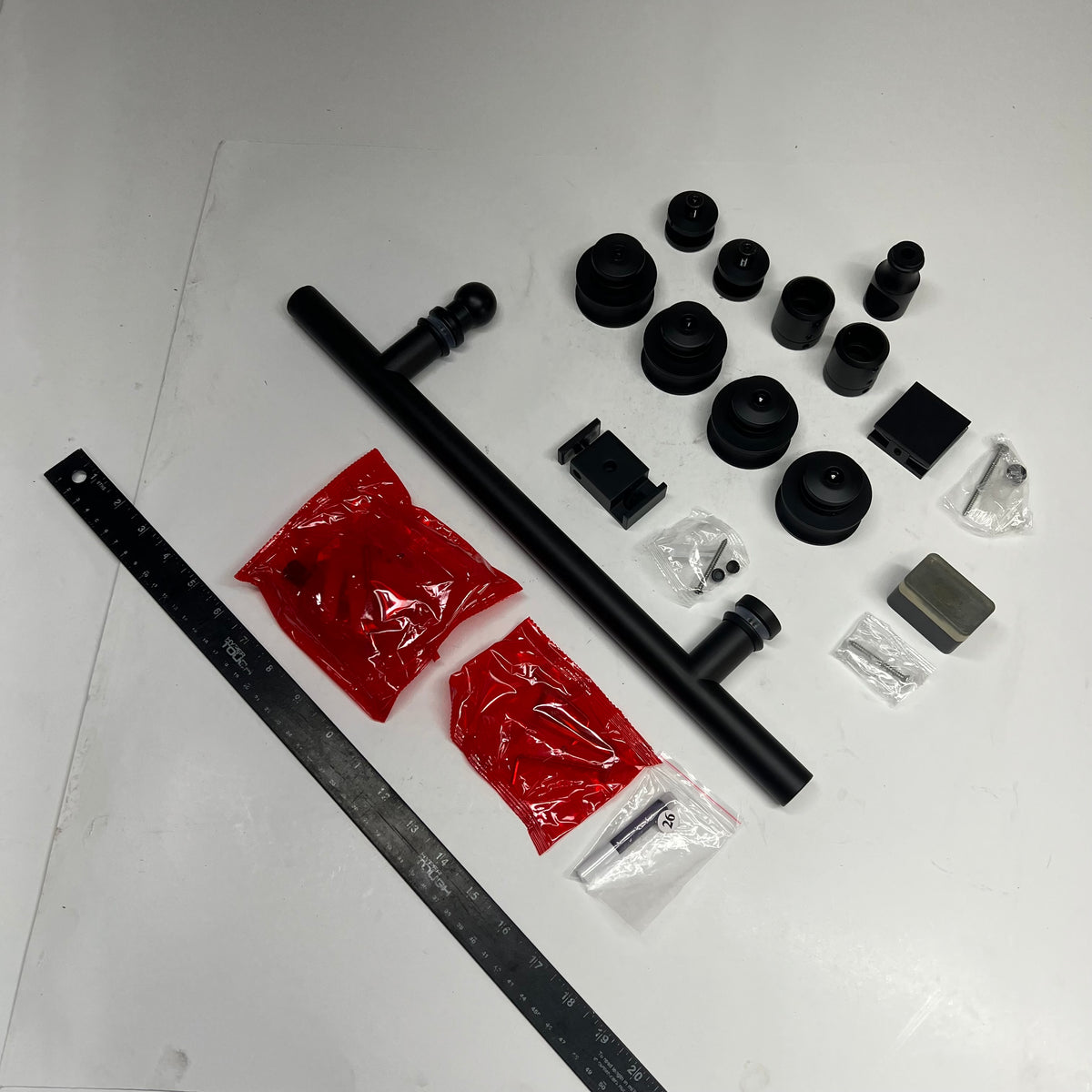 DREAM LINE Parts For Sliding Shower Door Hardware Assy Matte Black SHDRAC612209