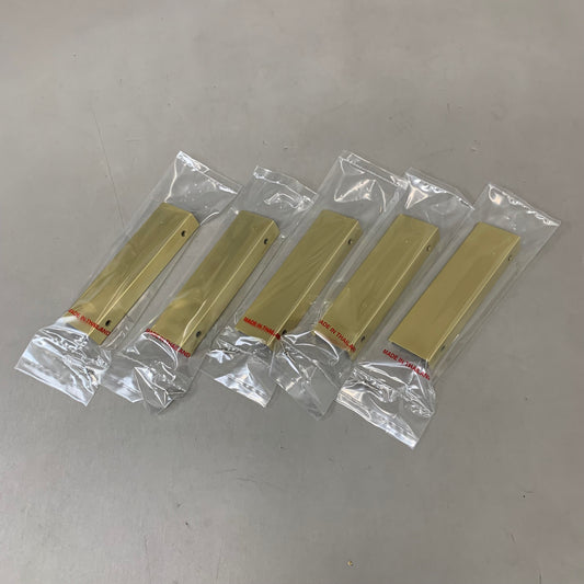 BERENSON (5 PACK) Bravo Collection 112mm CC Satin Gold Edge Pull 1071-40SG-P