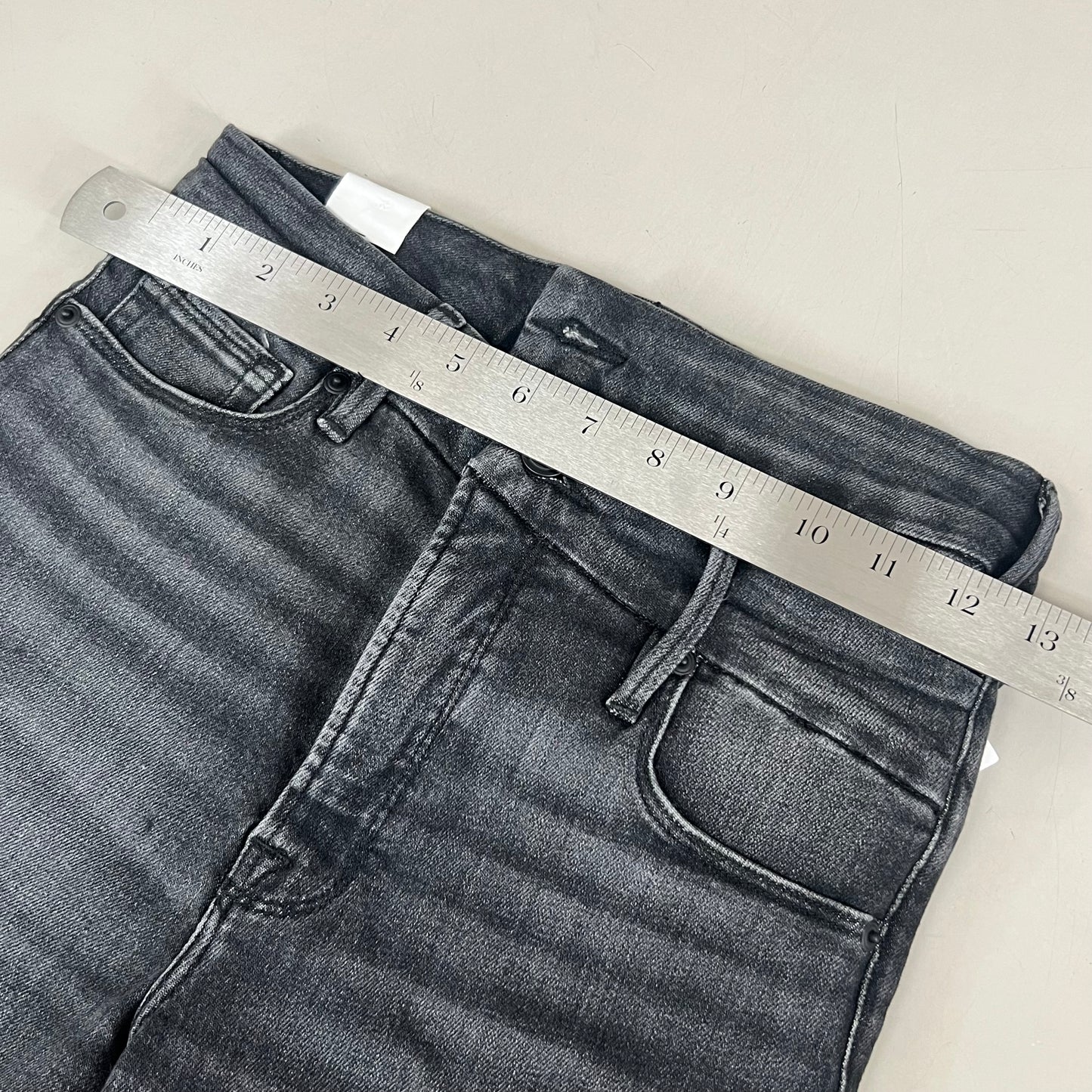 GOOD AMERICAN Good Classic High Rise Jeans Women's Sz 0 Black219 GCCO014BTP