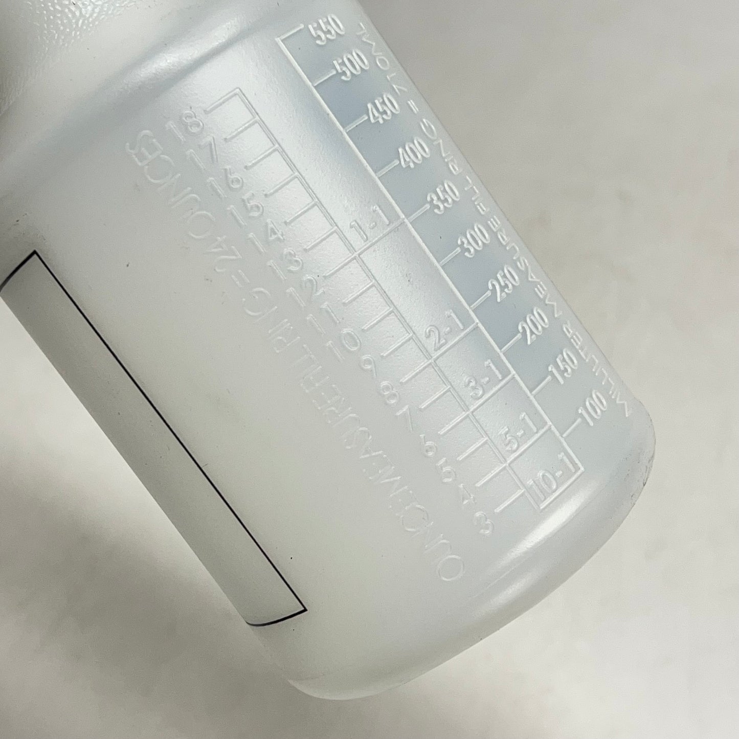 ZA@ WAXIE (96 PACK) Plastic Spray Bottle (NO NOZZEL LIDS, BOTTLES ONLY) 24 Oz Clear| 890045-SS001