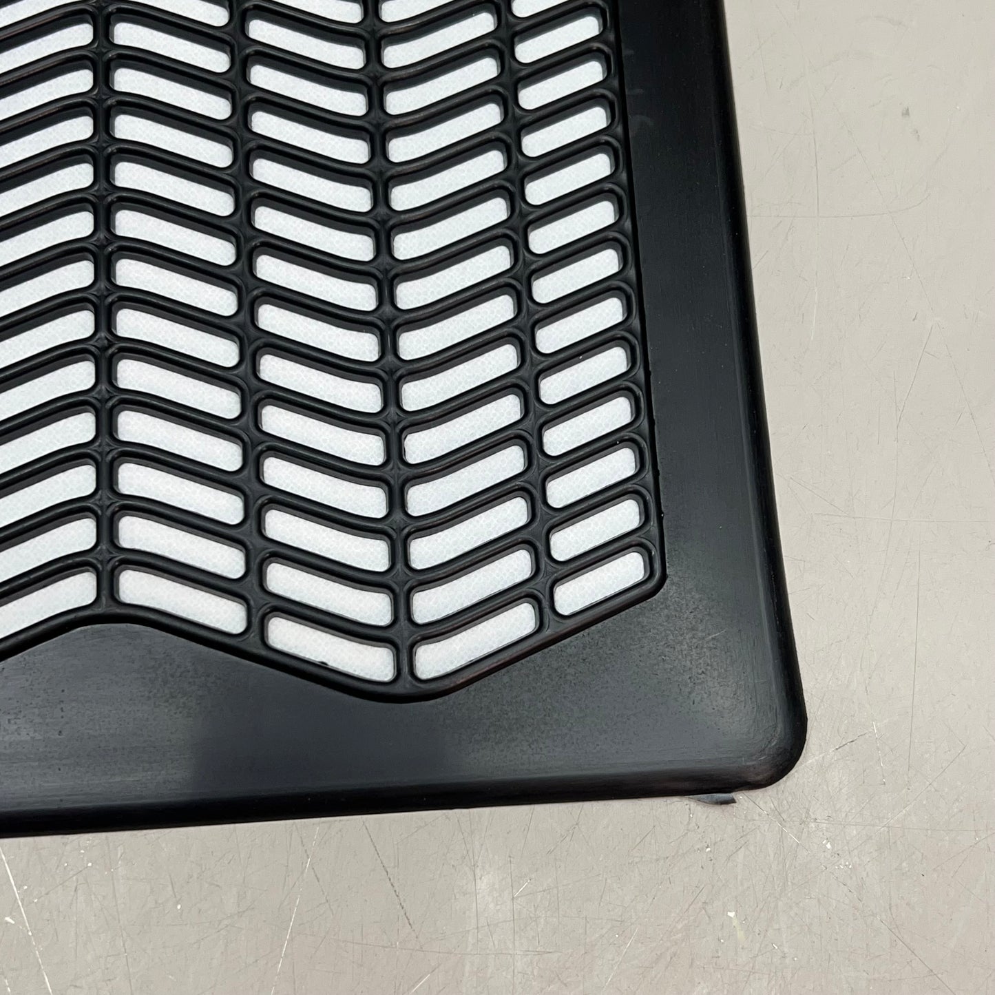 IMPACT (6 PACK) Urinal Mat Fresh Scent 17.5” W x 20.5” H Black 1525-5