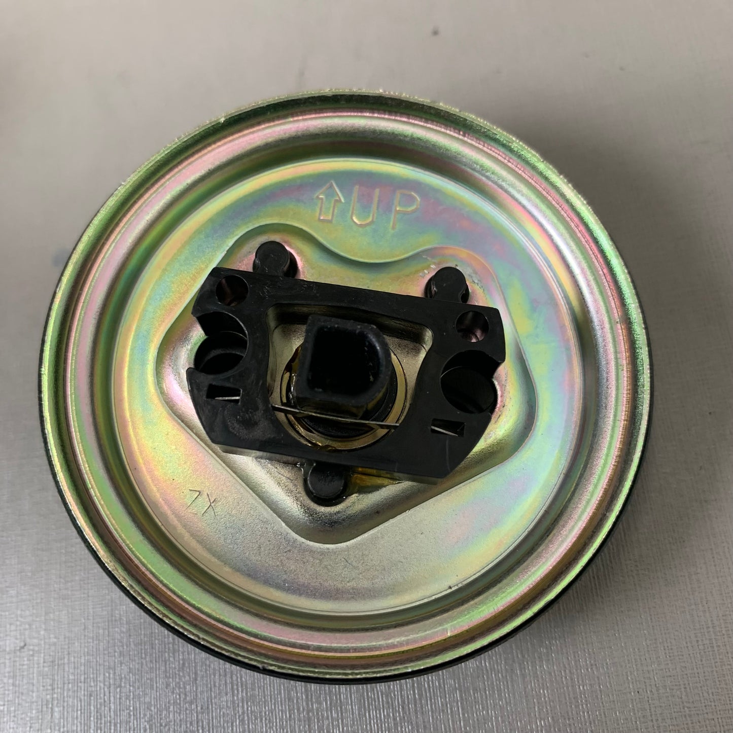 KWIKSET Dorian Single Cylinder Handle Set  3-5/8" Lever Length Venetian Bronze 966DNL-119 UNIV