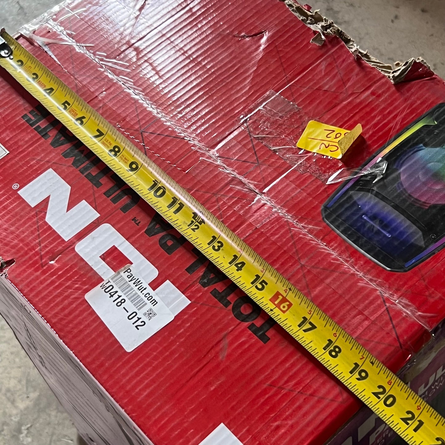 ION MFG Total PA Ultimate Bluetooth PA Speaker System Black IPA161REV E (New Other, Distressed Box)