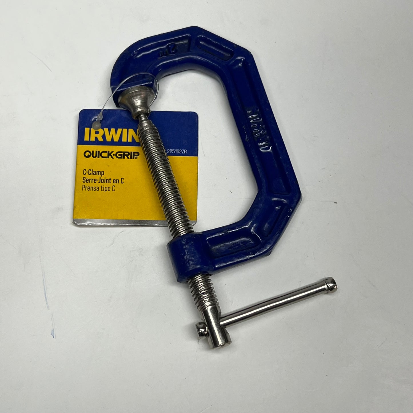 ZA@ IRWIN  (3 PACK) Quick-grip C-clamp 2" X 1-5/16" Blue 225102ZR
