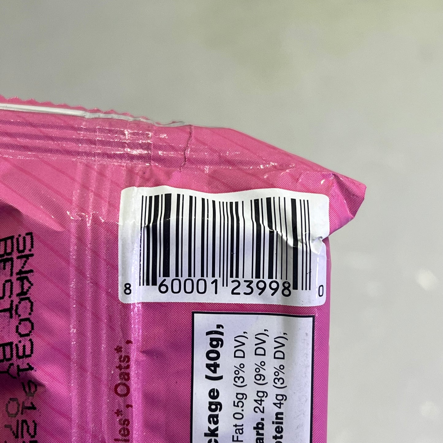 ZA@ SWEET NOTHINGS (12 PACK) Organic Nut Butter Bites Apple Cinnamon Flavor BB 07/26 (As-is)