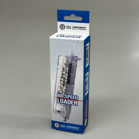 G & G ARMANMENT BB Speed Loader Transparent G-08-099