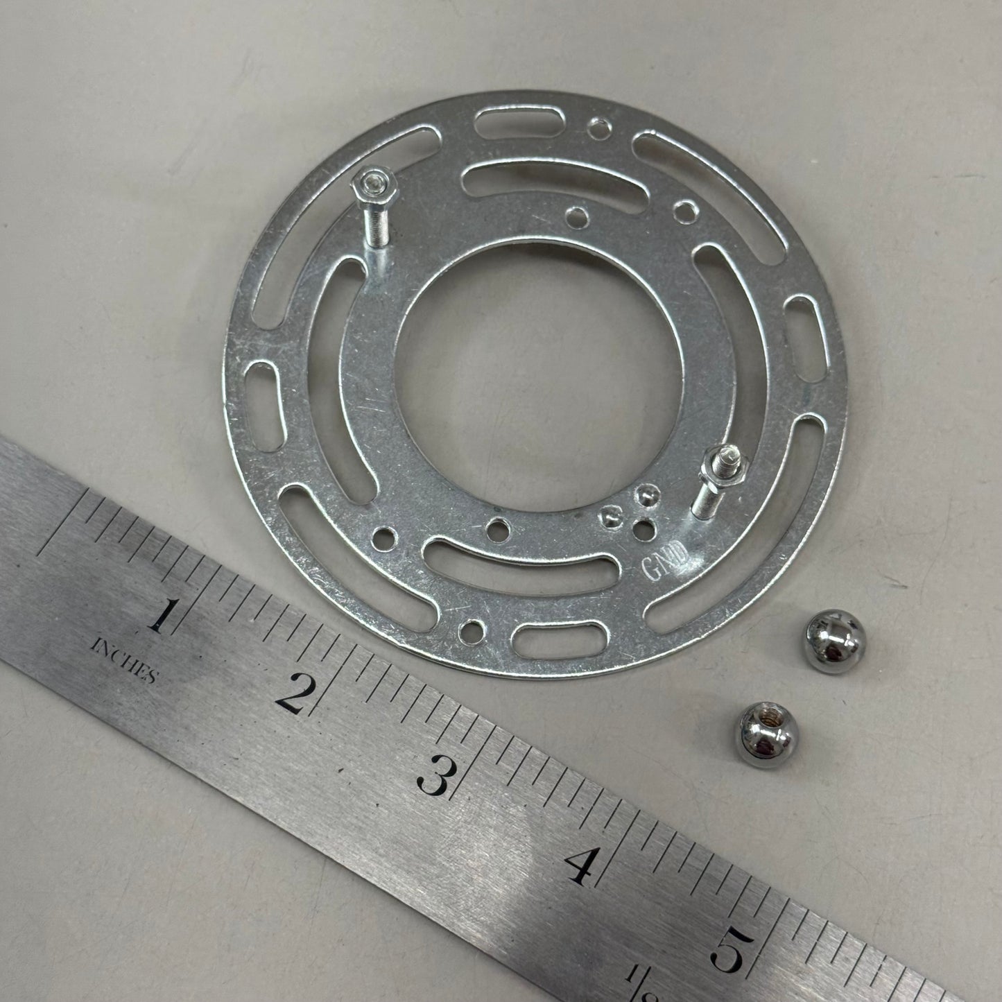 TRANS GLOBE 4-Light Glass Shaded Drum Vanity Bar 31.25"x7.5"x 6" Black 70524 (New Other- Slightly Distressed Packaging)