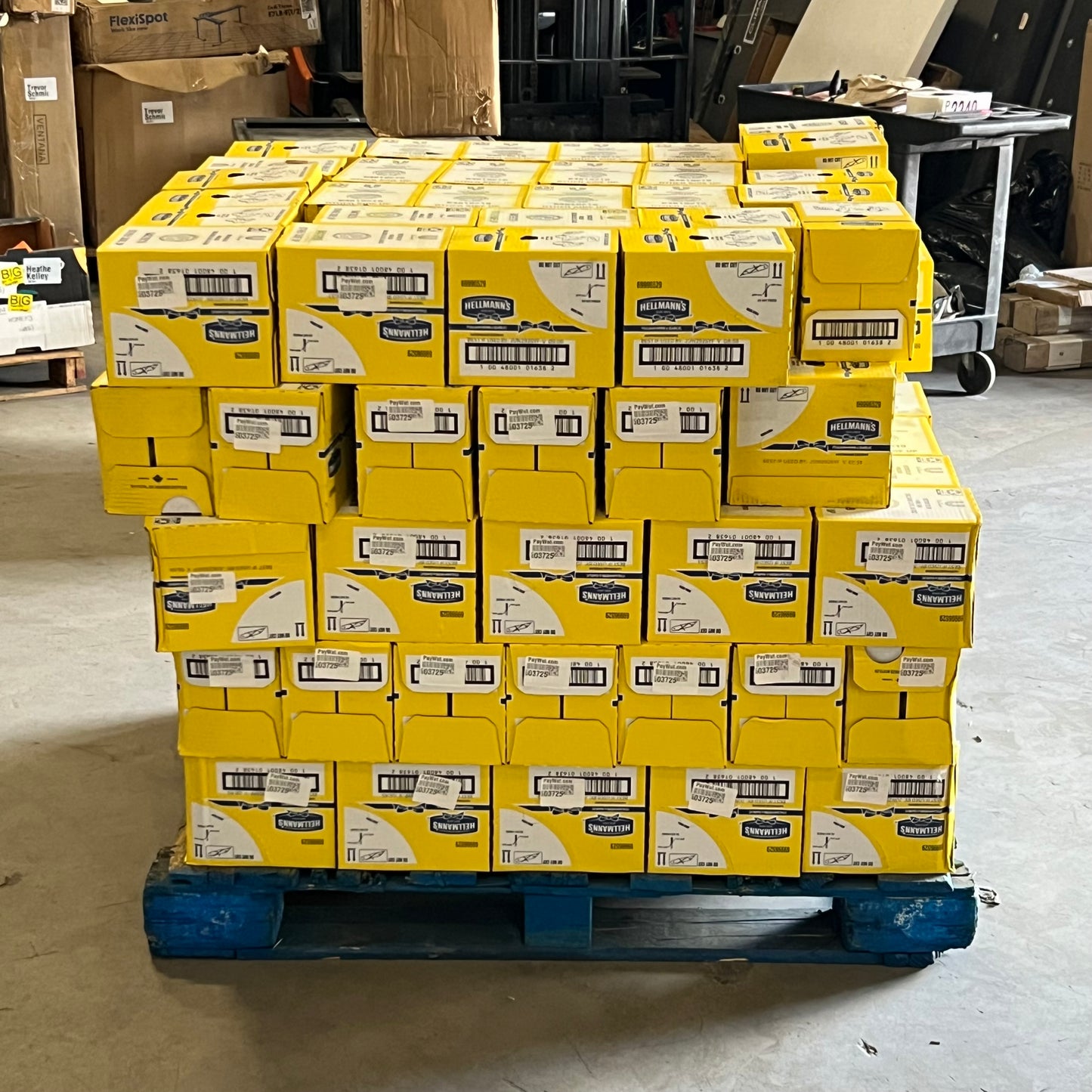 ZA@ Pallet of HELLMANN'S Italian Herb and Garlic Mayonnaise Dressing 11.5 fl. oz. BB 06/26 69996529