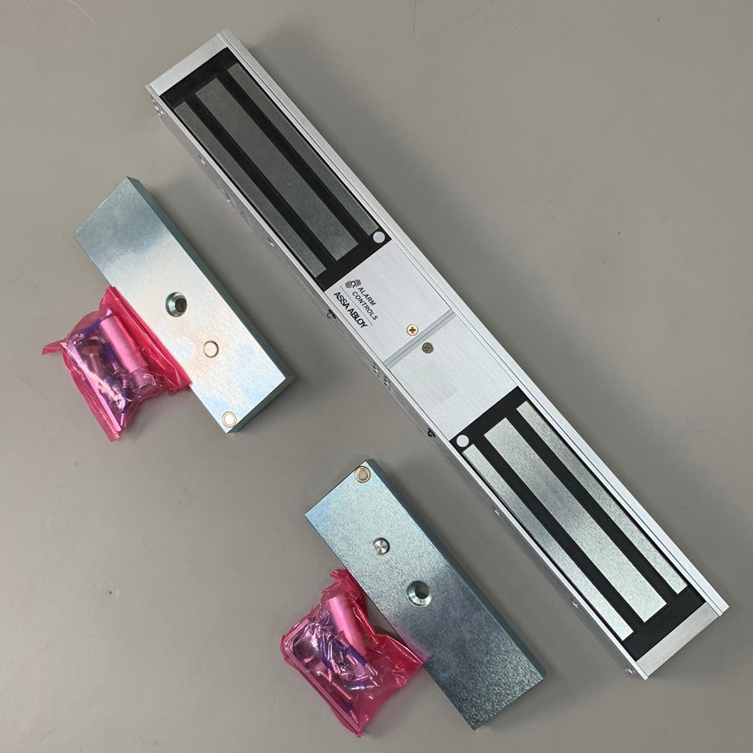 ALARM CONTROLS Double Magnetic Lock w/ Bond Sensor, Door Status & LED 1200D