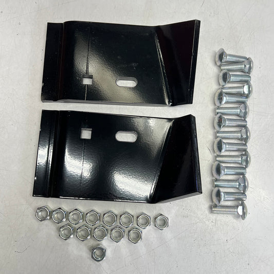 WESTERN PARTS  Western Plows Center Cut Edges W/ Fasteners  Black 29675-1